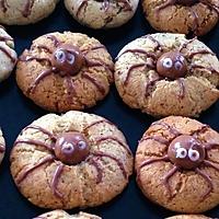 recette Sablés araignées Halloween -thermomix-