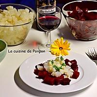 recette Salade de betterave rouge et radis noir