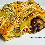 recette Feuilleté de sardine à la crème d'anchois