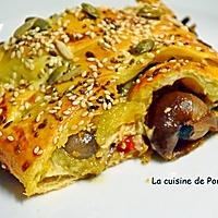 recette Feuilleté de sardine à la crème d'anchois