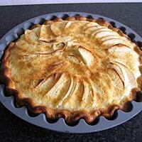 recette Tarte aux pommes à l'alsacienne