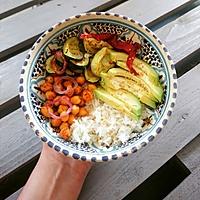 recette Bouddha bowl aux pois chiche