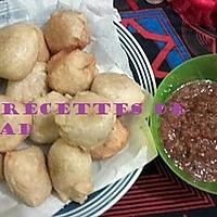 recette Chana puri (beignet fourré au pois cassé)