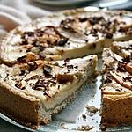 recette Tarte aux pommes et à la crème de pommes, bio {sans gluten, sans lait, sans oeufs}