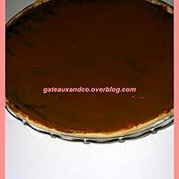 recette Tarte au chocolat et à la confiture de lait