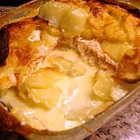 recette Gratin de pommes de terre au deux saumons