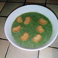 recette Petite soupe de fanes de radis