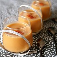 recette Velouté de patates douces au lait de coco, bio