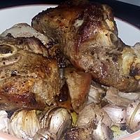 recette Gigot d'agneau au 5 épices et a l'ail