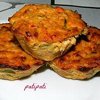 recette Muffins aux deux poissons-scampis et poireaux
