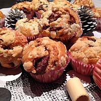 recette Muffins noisette et coeur nutella au thermomix