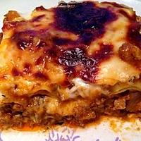 recette Lasagnes à la bolognaise au thermomix