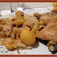 recette Cuisses de Poulet au Chou