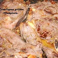 recette Côtes d'agneau grillées