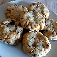 recette Cookies 3 chocolats/sirop chocolat cookie