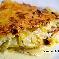 recette Gratin de pommes de terre, potiron, bacon et lardons