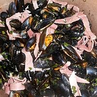 recette Moules de bouchot au jambon de Paris