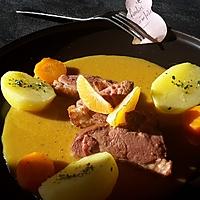 recette Magret de canard sauce acidulée à l'orange et miel