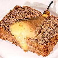 recette Gâteau du matin choco poires