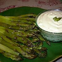 recette Asperges fraîches et leur mousseline