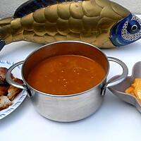 recette soupe de poissons et sa rouille