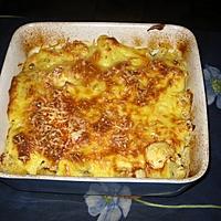 recette Gratin de chou-fleur sur lit de viande hachée