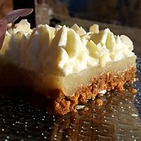 recette Tarte spéculos, poire et ricotta, une tuerie ! !