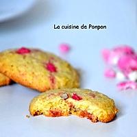recette Cookies aux pralines roses
