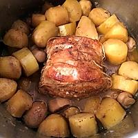 recette RÔTI DE PORC à la COCOTTE MINUTE