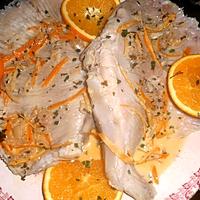 recette Ailes de raie a l orange