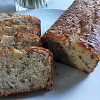 recette Cake moelleux banane et céréales (sans oeufs ni beurre)