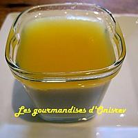 recette Blanc manger noix de coco et gelée de jus d’orange