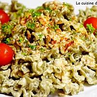 recette Pâte à la laitue de mer et vongole