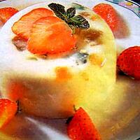 recette dessert  parfum de fraises