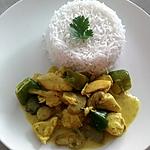 recette Poulet au lait de coco et moutarde