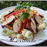 recette Salade de poulet grillé à la thaï