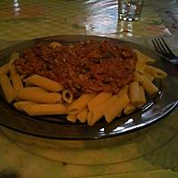 recette penne á la bolognaise végétalienne