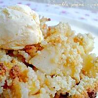 recette Crumble Pomme Cannelle