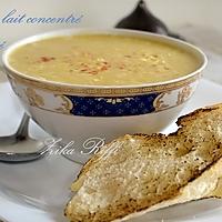 recette VELOUTÉ DE CAROTTES ET PAPRIKA FUMÉ AU LAIT CONCENTRÉ NON SUCRE