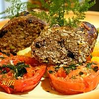 recette TERRINE DE VEAU ET SES TOMATES SAUTÉES A L'AIL