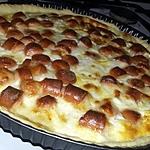 recette Tarte aux Knakis et mozzarella