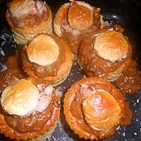 recette Vol au vent de crabes