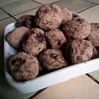 recette Truffes au chocolat sans sucre