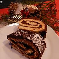 recette Bûche au chocolat Noël 2017