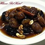 recette MARKA HLOUWA BEL KASTEL / TAJINE SUCRÉ- SALÉ AUX MARRONS
