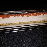 recette Bûche mousse saumon