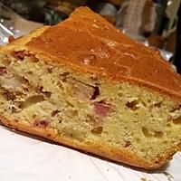 recette Cake lardons-poulet panés-pâté