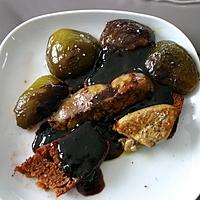 recette Foie Gras Poêlé aux Figues violettes de Normandie