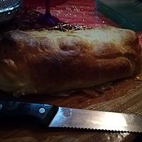 recette Rôtis de bœuf en croûte feuilleté au fromage