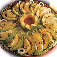 recette Salade d'avocats aux oranges